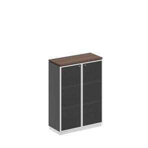 Шкаф для документов средний стекло в рамке Speech Cube (90x40x124.6) СИ 319 ДГ АР ХР в Стерлитамаке
