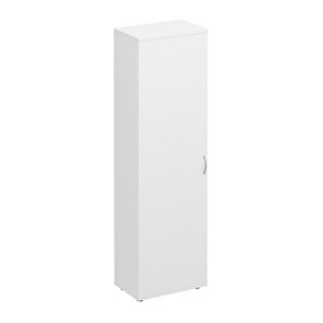 Шкаф для одежды Комфорт, белый премиум (60х38х200) К 517 в Стерлитамаке