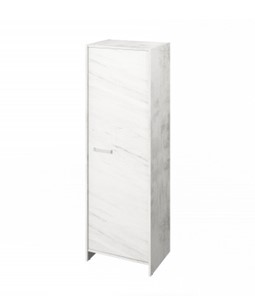 Распашной шкаф-гардероб Festus FI-621.G, Хромикс белый/Мрамор Леванто белый в Уфе
