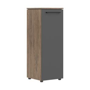 Средний шкаф колонна с глухой дверью MORRIS TREND Антрацит/Кария Пальмира MMC 42.1 (429х423х821) в Уфе