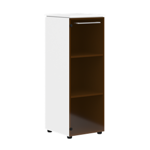 Шкаф колонна MORRIS Дуб Базель/Белый MMC 42 (429х423х1188) в Уфе