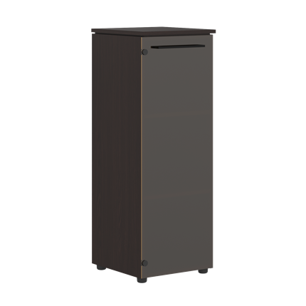 Шкаф средний MORRIS Дуб Базель/Венге Магия MMC 42.2 (429х423х1188) в Стерлитамаке - изображение