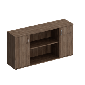 Шкаф комбинированный низкий Комфорт, дуб шамони темный (154x38x75) К.521 в Стерлитамаке