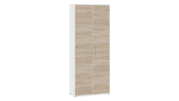 Шкаф для одежды Успех-2 ПМ-184.18 (Дуб Сонома, Белый) в Стерлитамаке - изображение