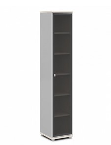 Распашной шкаф V-506, цвет Дуб Кобург/Металлик в Уфе