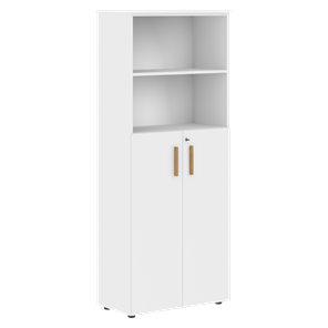 Шкаф с глухими средними дверьми FORTA Белый FHC 80.6(Z) (798х404х1965) в Стерлитамаке