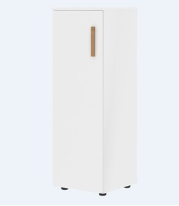 Средний шкаф колонна с глухой дверью левой FORTA Белый FMC 40.1 (L) (399х404х801) в Стерлитамаке - предосмотр