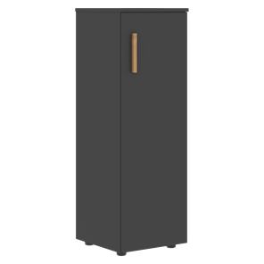 Средний шкаф колонна с глухой дверью правой FORTA Черный Графит  FMC 40.1 (R) (399х404х801) в Уфе