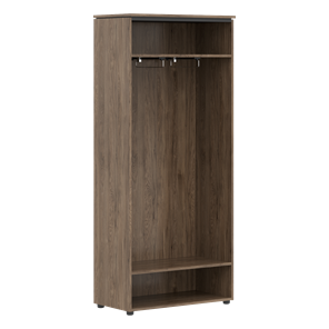 Шкаф гардероб для офиса MORRIS TREND Антрацит/Кария Пальмира MCW 85 (854х423х1956) в Стерлитамаке - предосмотр 1