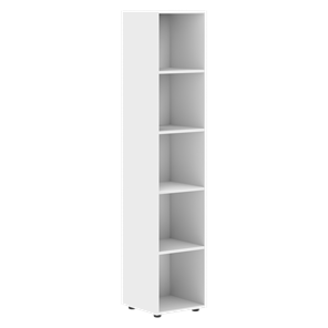 Высокий шкаф колонна FORTA Белый FHC 40 (399х404х1965) в Стерлитамаке
