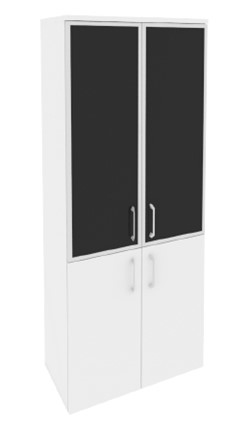 Шкаф O.ST-1.2R black, Белый бриллиант в Уфе - изображение
