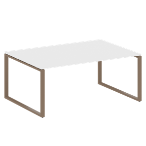 Конференц-стол переговорный БО.ПРГ-1.5 (Мокко/Белый) в Стерлитамаке