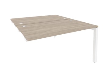 Приставной стол к тумбе O.MP-D.SPR-3.8 Белый/Дуб Аттик в Стерлитамаке