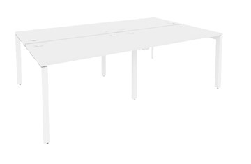 Письменный стол O.MP-D.RS-4.2.7 Белый/Белый бриллиант в Стерлитамаке