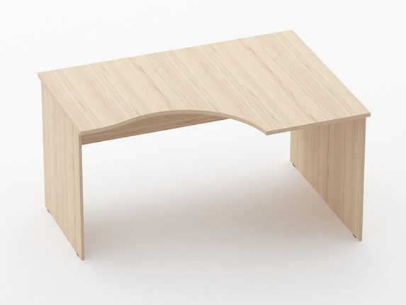 Угловой стол Twin 12.11.14Пр,  Туя 1390х1000(680)х750 в Стерлитамаке - изображение