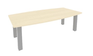 Конференц-стол для переговоров KPRG-2 Серый/Клен в Уфе