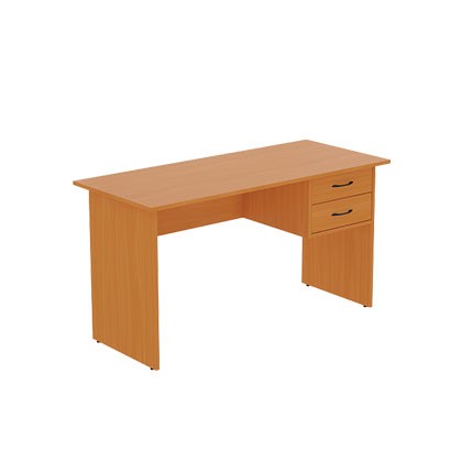 Стол письменный со встроеной тумбой Классик SM140 R 1400x600x751 в Стерлитамаке - изображение
