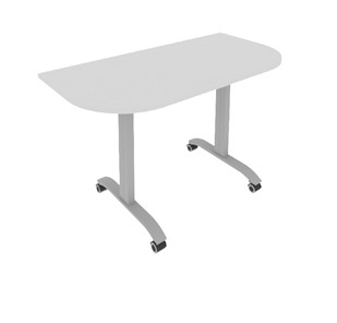Cкладной мобильный стол СМ-4.1, Серый в Стерлитамаке