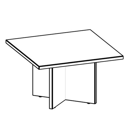 Конференц-стол ТСТ 1212 Z (1200x1200x750) в Стерлитамаке - изображение