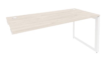 Приставной стол к тумбе O.MO-SPR-4.8 Белый/Денвер светлый в Стерлитамаке