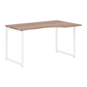 Письменный стол с боковым правым выступом XTEN-Q Дуб-сонома-белый XQCET 149 (R) (1400х900х750) в Стерлитамаке