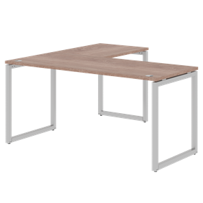 Письменный стол угловой правый XTEN-Q Дуб-сонома- серебро XQCT 1615 (R) (1600х1500х750) в Уфе