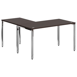Письменный угловой  стол для персонала правый XTEN GLOSS Легно Темный  XGCT 1415.1 (R) (1400х1500х750) в Салавате