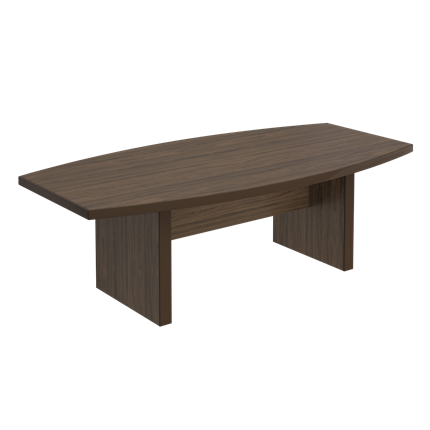 Стол для совещаний Mark, орех тоскана, фигурный (240х120х76) МК 150 в Стерлитамаке - изображение