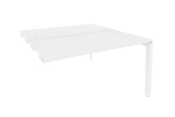 Стол приставной к тумбе O.MP-D.SPR-3.7 Белый/Белый бриллиант в Стерлитамаке