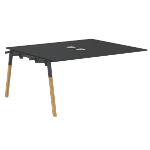 Переговорный стол FORTA Черный Графит-Черный Графит-Бук  FIWST 1513 (1580х1346х733) в Стерлитамаке