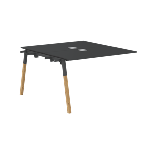 Переговорный стол FORTA Черный Графит-Черный Графит-Бук FIWST 1113 (1180х1346х733) в Стерлитамаке