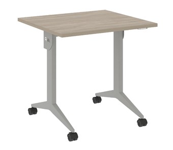 Мобильный стол X.M-0.7, Металл серый/Дуб Аттик в Стерлитамаке