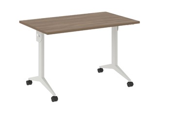 Мобильный стол X.M-2.7, Металл белый/Дуб Аринзона в Стерлитамаке