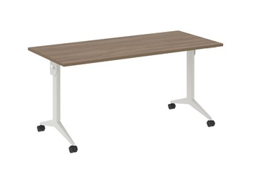 Складной мобильный стол X.M-4.7, Металл белый/Дуб Аризона в Стерлитамаке