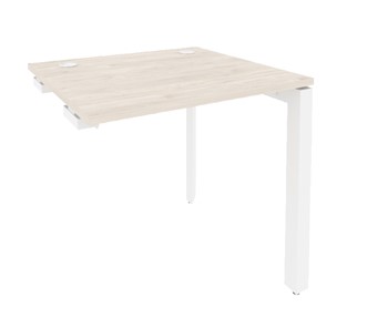 Приставной стол к тумбе O.MP-SPR-0.7 Белый/Денвер светлый в Салавате