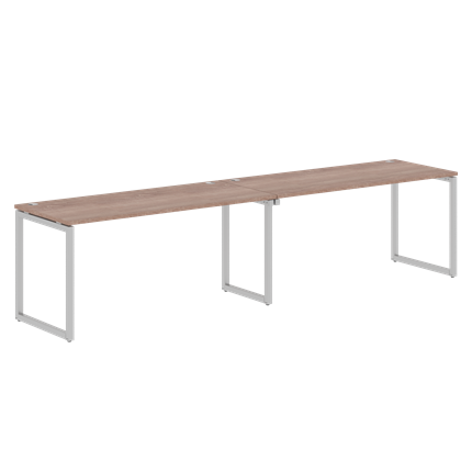 Стол для конференций XTEN-Q Дуб-сонома-серебро XQWST 3270 (3206х700х750) в Стерлитамаке - изображение