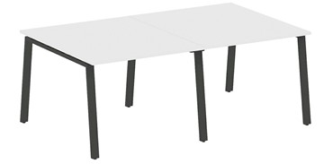 Конференц-стол БА.ПРГ-2.2, Белый/Антрацит в Стерлитамаке