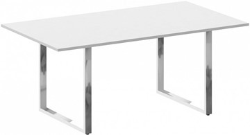 Конференц-стол Metal system direct БО.ПРГ-180 Белый в Стерлитамаке