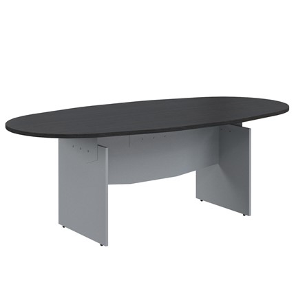 Конференц-стол переговорный Offix-NEW OST 2211 2200x1100x750 Легно темный/Металлик в Стерлитамаке - изображение