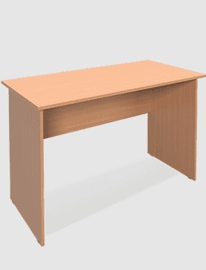 Стол для офиса арт. 01 1200, ЛДСП Бук в Стерлитамаке - изображение