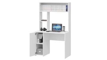 Компьютерный стол Тип 1 (Белый Ясень) в Стерлитамаке - предосмотр 1