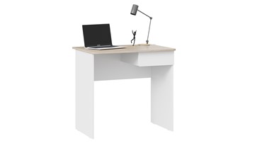 Письменный стол Diamond тип 1 (Дуб Сонома/Белый) в Стерлитамаке - предосмотр