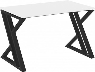 Стол письменный Loft VR.L-SRZ-1.7, Белый Бриллиант/Черный металл в Стерлитамаке