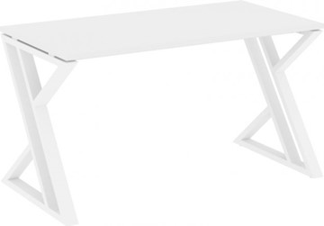 Стол письменный Loft VR.L-SRZ-3.7, Белый Бриллиант/Белый металл в Стерлитамаке