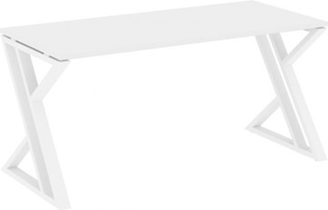 Стол Loft VR.L-SRZ-4.7, Белый Бриллиант/Белый металл в Стерлитамаке