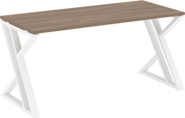 Стол на металлокаркасе Loft VR.L-SRZ-4.7, Дуб Аризона/Белый металл в Стерлитамаке