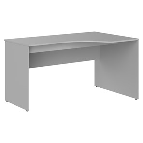 Офисный стол SIMPLE SET-1600 R правый 1600х900х760 серый в Стерлитамаке