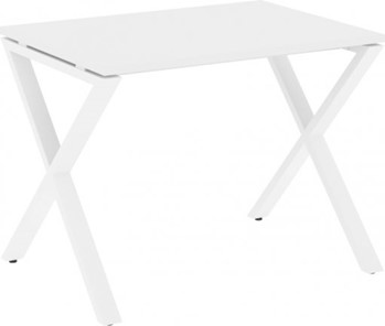 Стол письменный Loft VR.L-SRX-1.7, Белый Бриллиант/Белый металл в Стерлитамаке