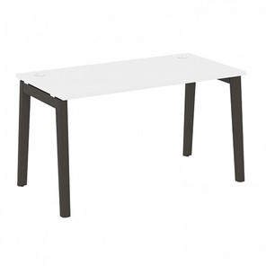 Стол для офиса Onix Wood OW.SP-3.7, Белый Бриллиант/Дуб темный в Стерлитамаке