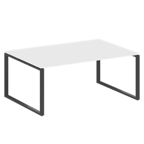 Переговорный стол БО.ПРГ-1.5 (Антрацит/Белый) в Стерлитамаке